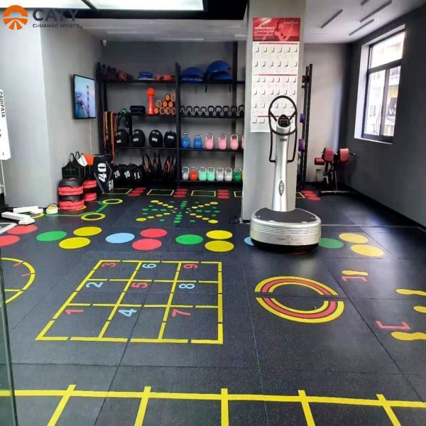 Multi-Functional Comfort Floor Tiles, Shock-Absorbing, Waterproof and Easy-Clean for Home Gym and Playroom