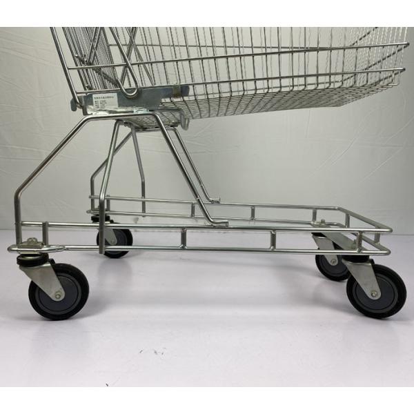 Australian Style 150L Supermarket Shopping Trolley Metal Gray Chain Store Shopping Cart CE