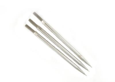 CNC Machined Medical Needle Pin 75mm Stainless Steel With Threaded End