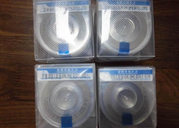 Tolerance +0.02~ 0 Disco Dicing Blades Diamond Abrasive With Optical Components