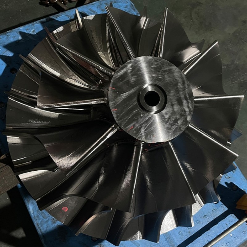 180℃ High Temperature Centrifugal Impeller Machined CNC Impeller