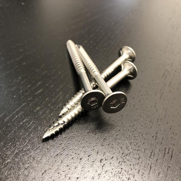 Socket Drive 14G 75mm Decking Screws Stainless Steel Type 17 Batten Screws