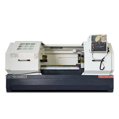 CK6150 750/1000/1500mm distância entre dois centros 4 estações suportador de ferramentas elétricas tornos CNC