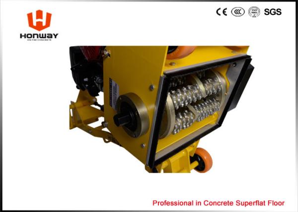 Walk Behind Concrete Scarifier Machine With TCT Cutter Depth Control Available