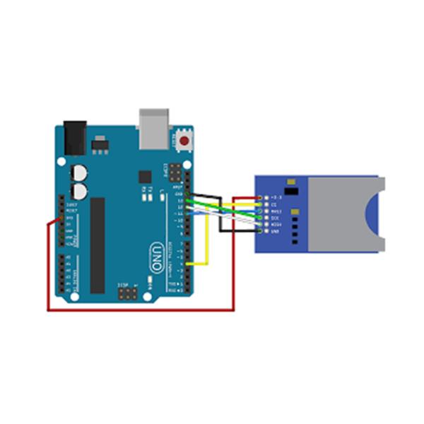 SD Memory Card Reader Arduino Modules Smart Electronic Reading and Writing Slot Socket