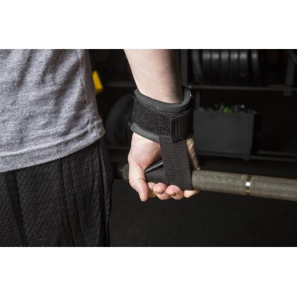 38mm WeightLifting Wrist Straps Non Slip Silicone Grip Neoprene Support