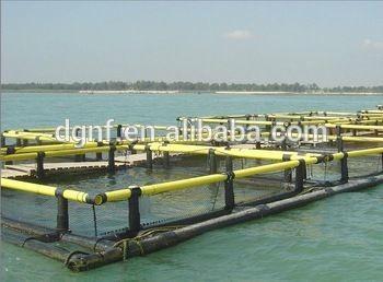 Fishing Aquaculture Farming Floating Net Cage for Aquatic Sea Bass Sea Bream
