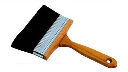 Black Bristle Painting Brush