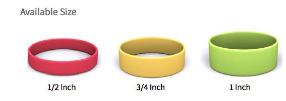debossed inkfilled wristbands | debossed inkfilled silicone wristbands | inkfilled bracelet