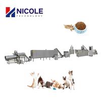 Granule sec d'aliments pour chiens d'usine jumelle de vis faisant à machine l'acier inoxydable
