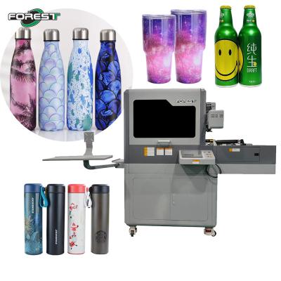 Máquina de impressão digital de borda de corte UV de estação rotativa dupla