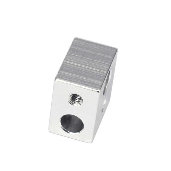 Aluminum 20mm*20mm*13mm MK10 3D Printer Heater Block M7 Screw thread