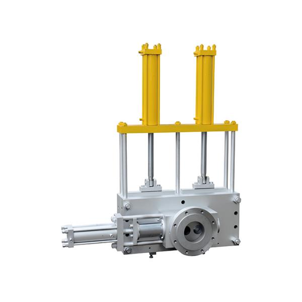 Пластиковый непрерывный процесс изменителя экрана 180*180 с двойным каналом подачи