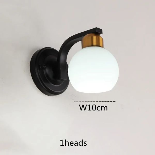 Crystal Bathroom Black Chrome Vanity wall Light Stainless Steel  Over Mirror Lights(WH-MR-90)