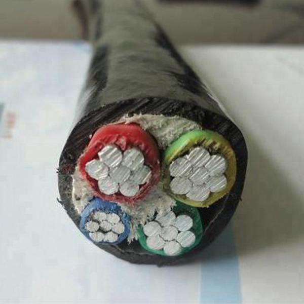 Copper conductor standing wire hdpe outer sheath armoured power cable