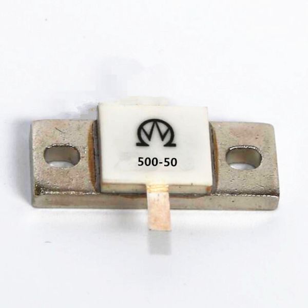RF Resistor Dummy Load Resistor with -55℃~ +125℃ Operating Temperature 1.2~1.3 Standing Wave Ratio and Copper Nickel Plated Flange Mount
