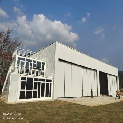 Prefabricated Steel Structures Wall Cladding Color Steel Sheet For Container Shipment