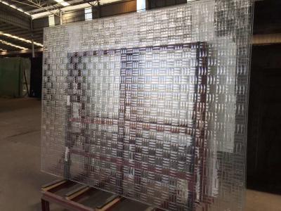 Low Emissivity  Partition Kiln Fused 10mm Custom Glass Sheets