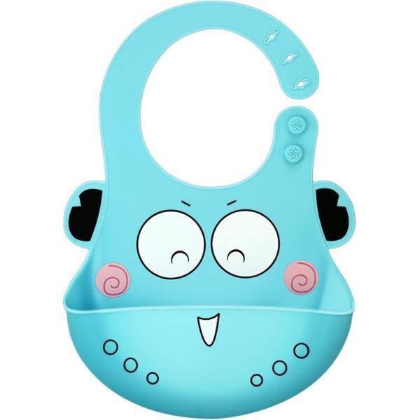 Cute Soft Silicone Baby Bib / Food Grade Silicone Little Unicorn Bibs