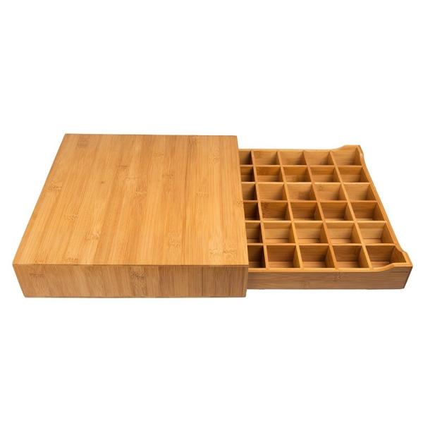 hot selling coffee cup holder tray with drawer coffee cup holder for high quality