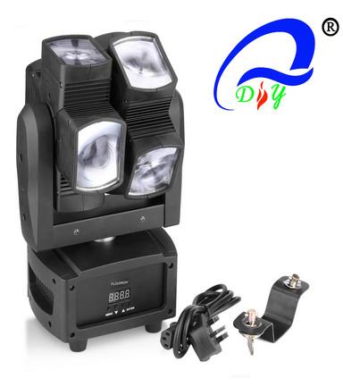 Unique Single Axis 8*10W Beam Moving Head Light LED RGBW 4 in 1 LED Moving Head Spot