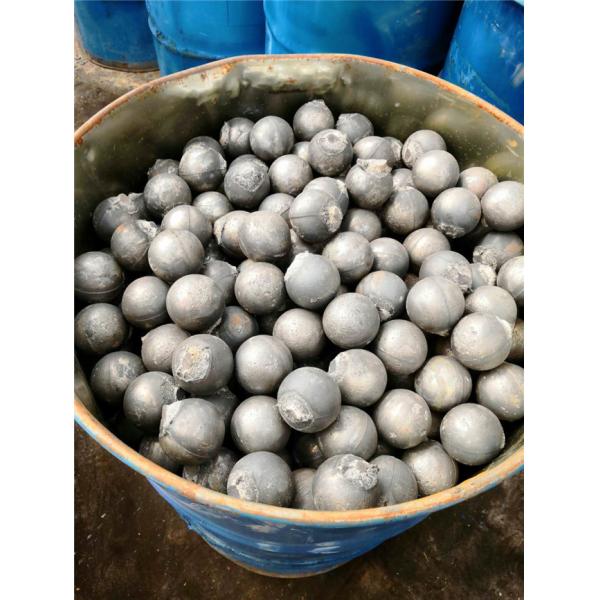 Solid Cast Iron Grinding Balls 60mm Low / High Chrome Good Wear Resistance