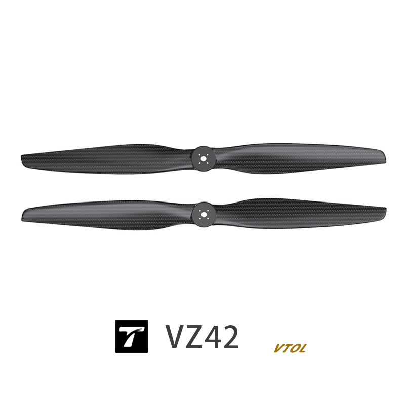 VZ42*16.5 Prop-2PCS/PAIR (Glossy)  T-MOTOR Carbon Fiber One-Piece Propeller For Multi-rotor UAVs