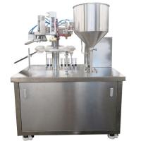 Cosmétiques adhésifs de colle remplissant plastique de scellage de tube de crème de base de machine