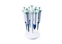 Le porte-pipette rond et linéaire de laboratoire peut contenir jusqu'à 6 pipettes