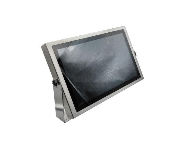 21.5 IP69K panel PC stainless steel yoke mount waterproof panel PC