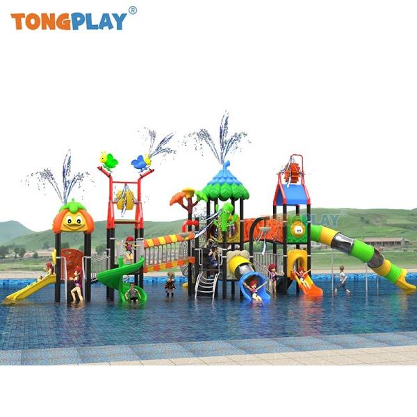 Water Playground Amusement Park Plastic Pipe Design Game Trend Water Slide for Swimming Pool