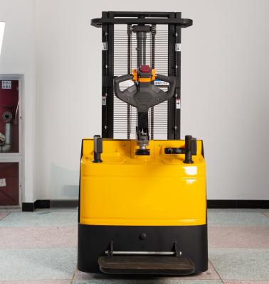 Hot sale with power display meter AC drive system 2ton 2.5ton 2m 2.5m electric pallet stacker with pedals