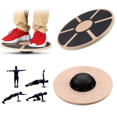 Wooden Balance Board Plate Yoga Balancer Anti-skid High Level Training Balance Gym Board
