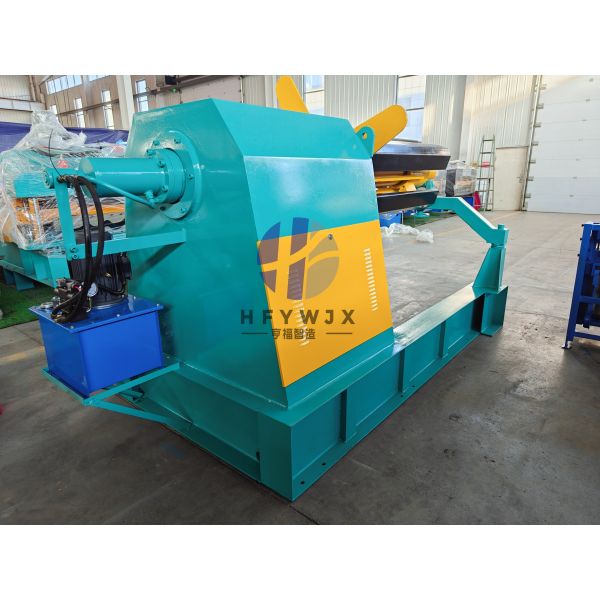 Hydraulic Pressure PLC Control System Uncoiler Machine Roll Opener for Customized Metal Coil Unwinding