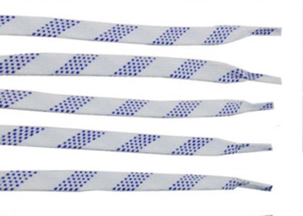 Durable Waxed Ice Hockey Laces Anti Abrasive For Ice Skates / Athletic Shoes