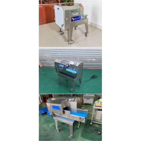 High Production Vegetable Cutting Machine 220V Belt CE Approved