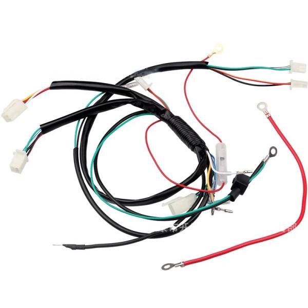 Wire to Wire UL Certified Silicon Rubber Cable Assembly for Automotive and Excavator