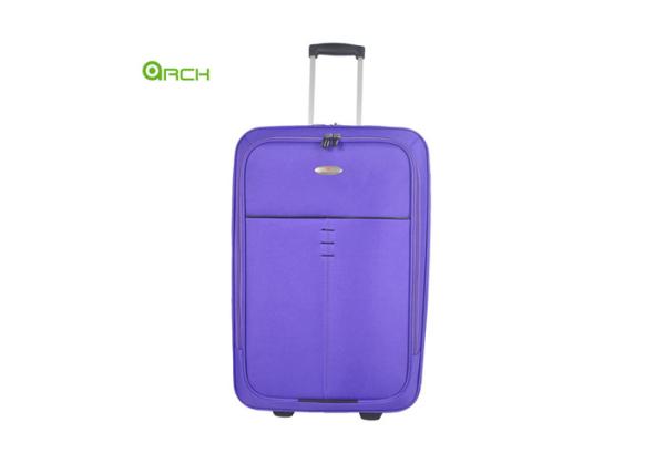 600D Expandable Travel Trolley Luggage Bag Sets with One Big Front Pocket
