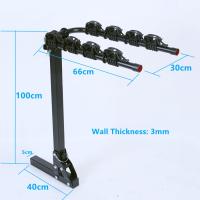 Lejos estante montado tirón plegable inclinable de la bici del estante de la bici para 2