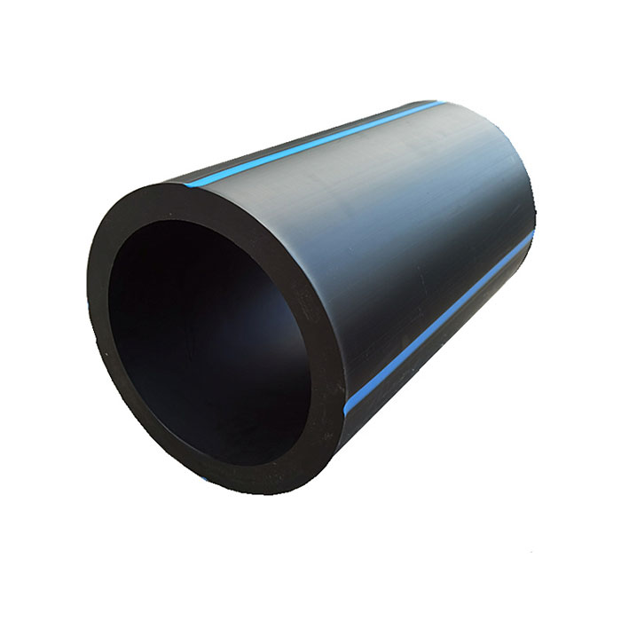 Труба пластмассы полиэтилена трубки Hdpe водоснабжения подгоняла