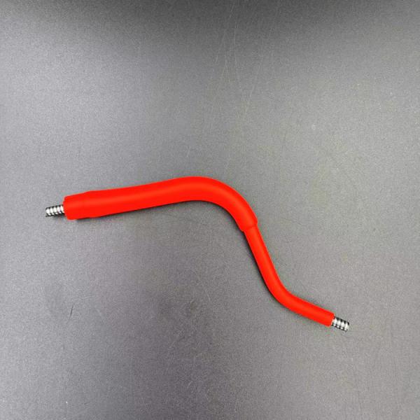 Tuyau flexible résistant à la chaleur de silicone durable, tube en plastique anti-vieillissement de col de cygne