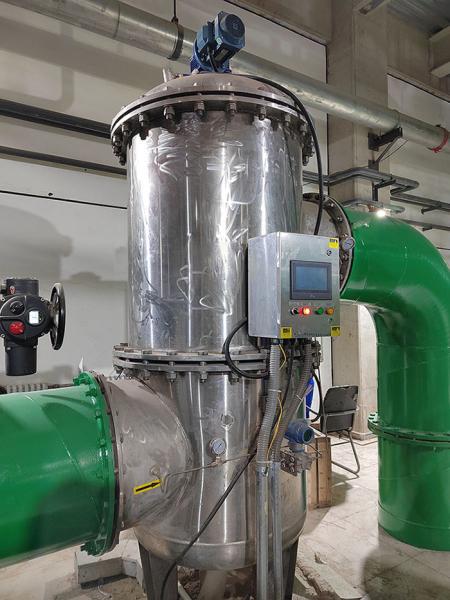 Automatic Multi Screen Self Cleaning Filter Strainer For Paper Mill Water Treatment 100 Micron