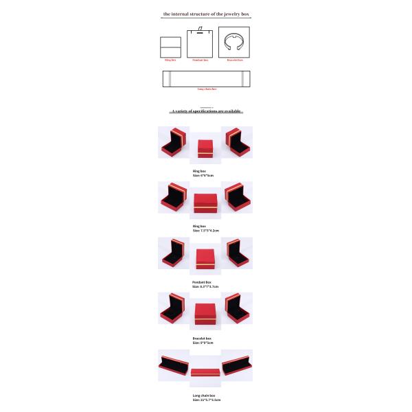 Newest Style Han Hong Bracelet Light Deluxe with Gray Earrings and Red Jewelry Box