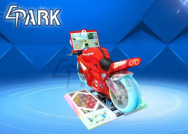 wifi online Motorbike Driving Video racing game Machine 22 Inch Screen Around School