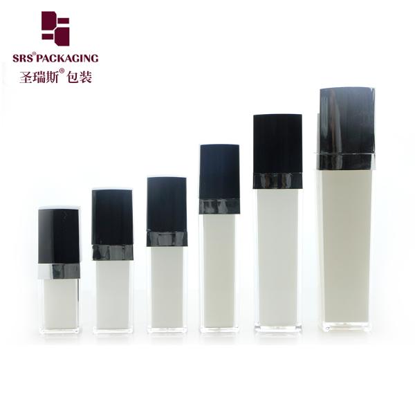 L050 square shape L050 15ml 20ml 30ml 50ml lotion bottle china supplier