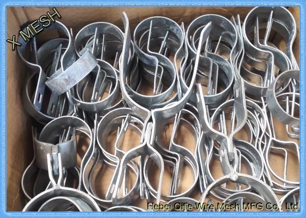 11 Gauge Chain Link Fence Fabric Hot Dipped Galvanised Steel Wire / Posts