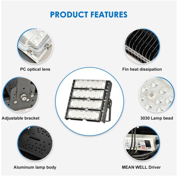 50 Вт до 600 Вт наружные световые светильники водонепроницаемые наружные светодиоды