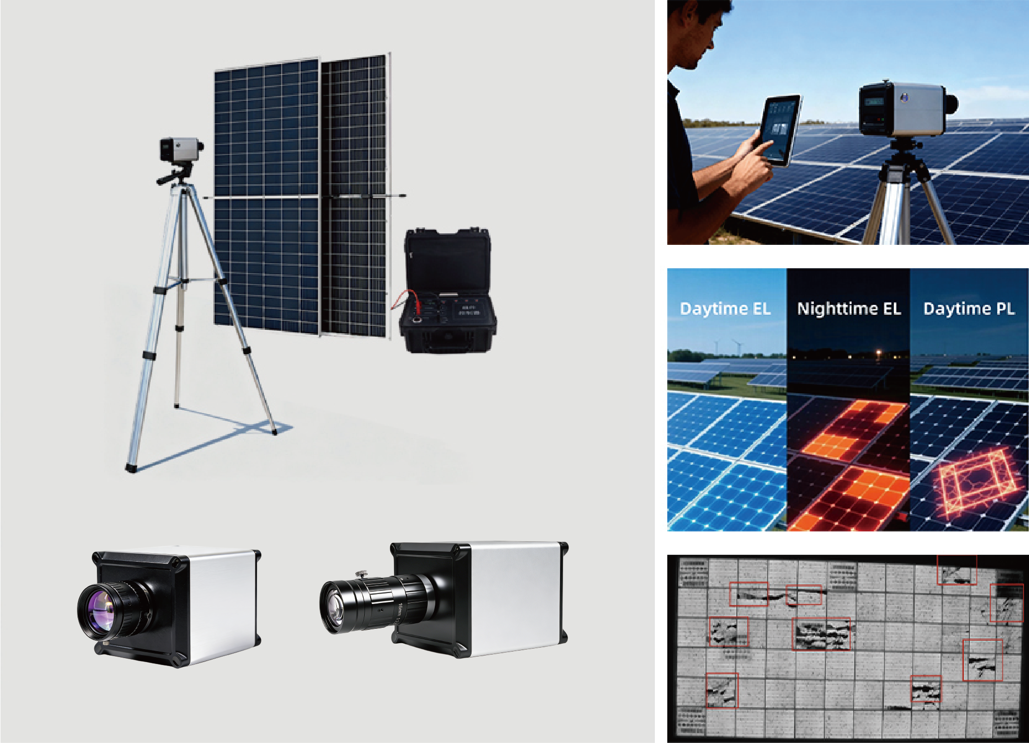 Portable Imaging Systems PV EL / PL Detector