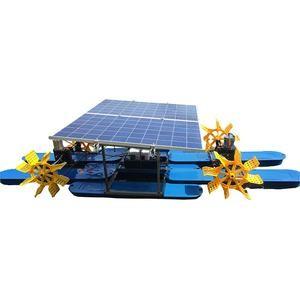 2m Water Wheel Pond Aerator 60dB Low Noise Solar Powered Paddle Wheel