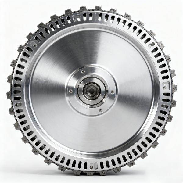 Precision CNC Machining China Track Tension Wheel for Special Robots ExplosionProof Rescue Aerospace Applications